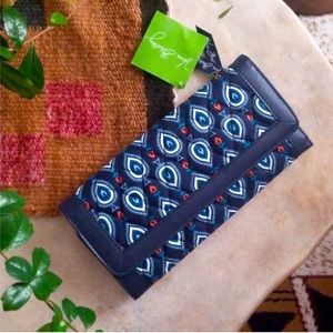 Vera Bradley Marrakesh Motifs Trifold Wallet NWT